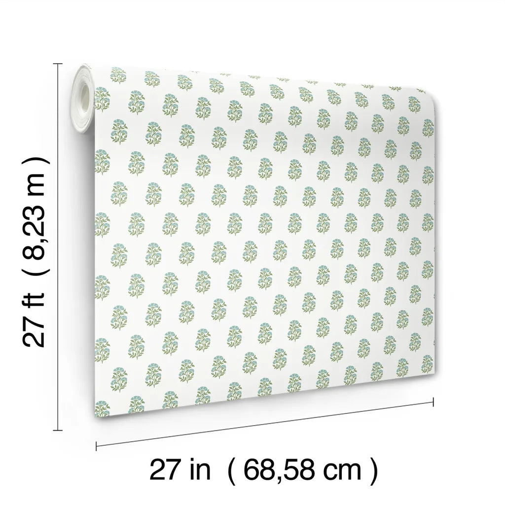 Sylvie wallpaper roll dimensions and specifications — VP1385
