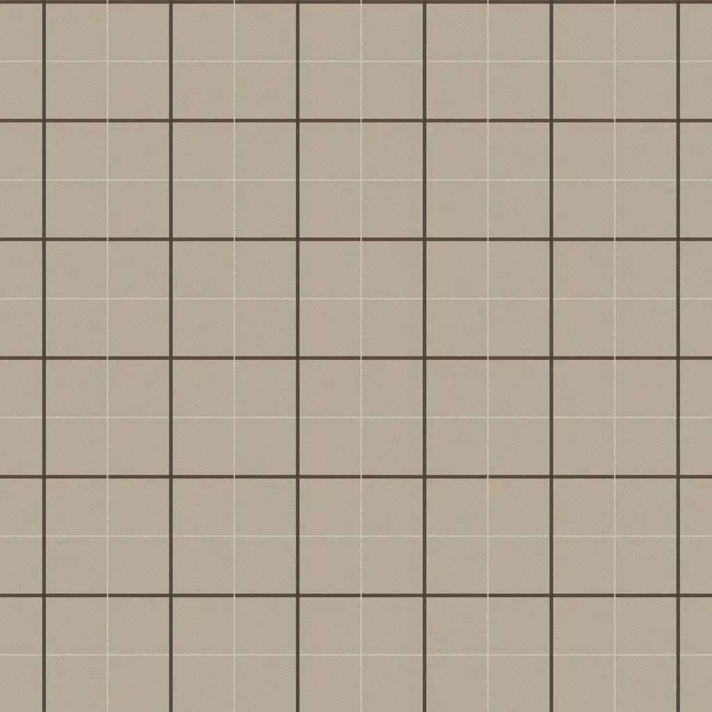 Beige and brown Tattersall wallpaper pattern swatch by York Wallcoverings, SKU 4211-83514.
