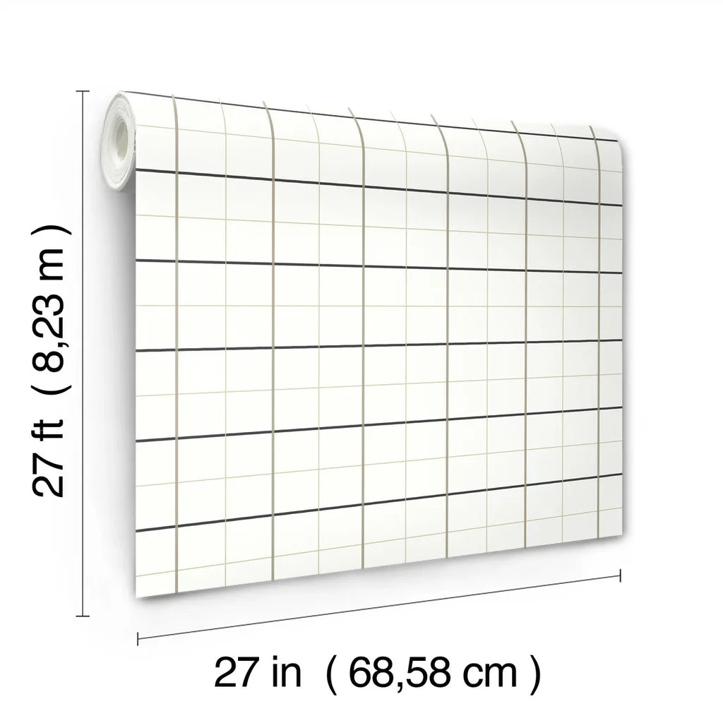 Tattersall wallpaper roll dimensions and specifications - 4211-83519