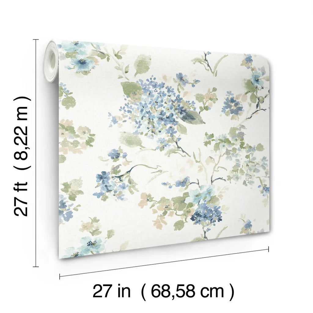 Veiled Garden wallpaper roll dimensions and specifications — LL3229