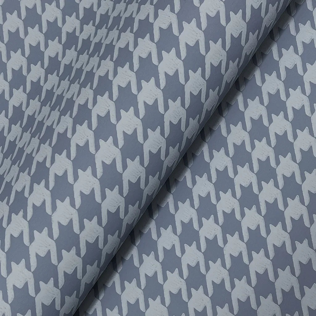 Close-up texture detail of Watson wallpaper in Slate Blue by York Wallcoverings.