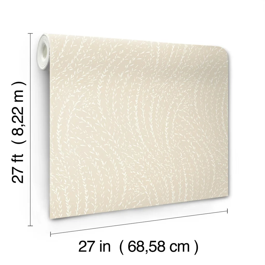 Willow Song wallpaper roll dimensions and specifications — LL3219
