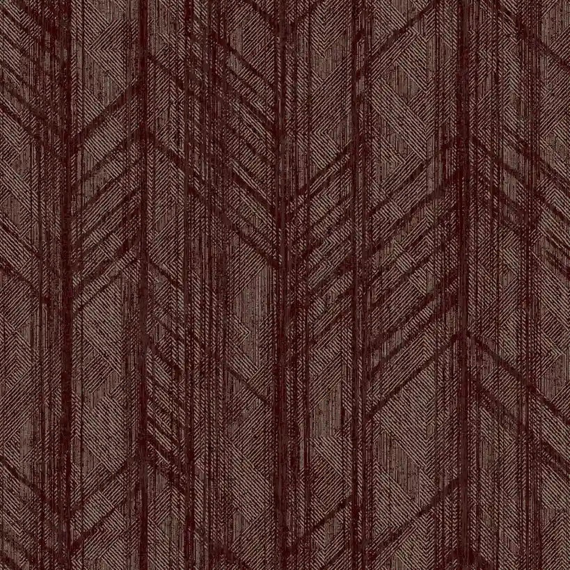 Winthrop wallpaper pattern swatch in Maroon by York Wallcoverings, SKU 4211-83524.