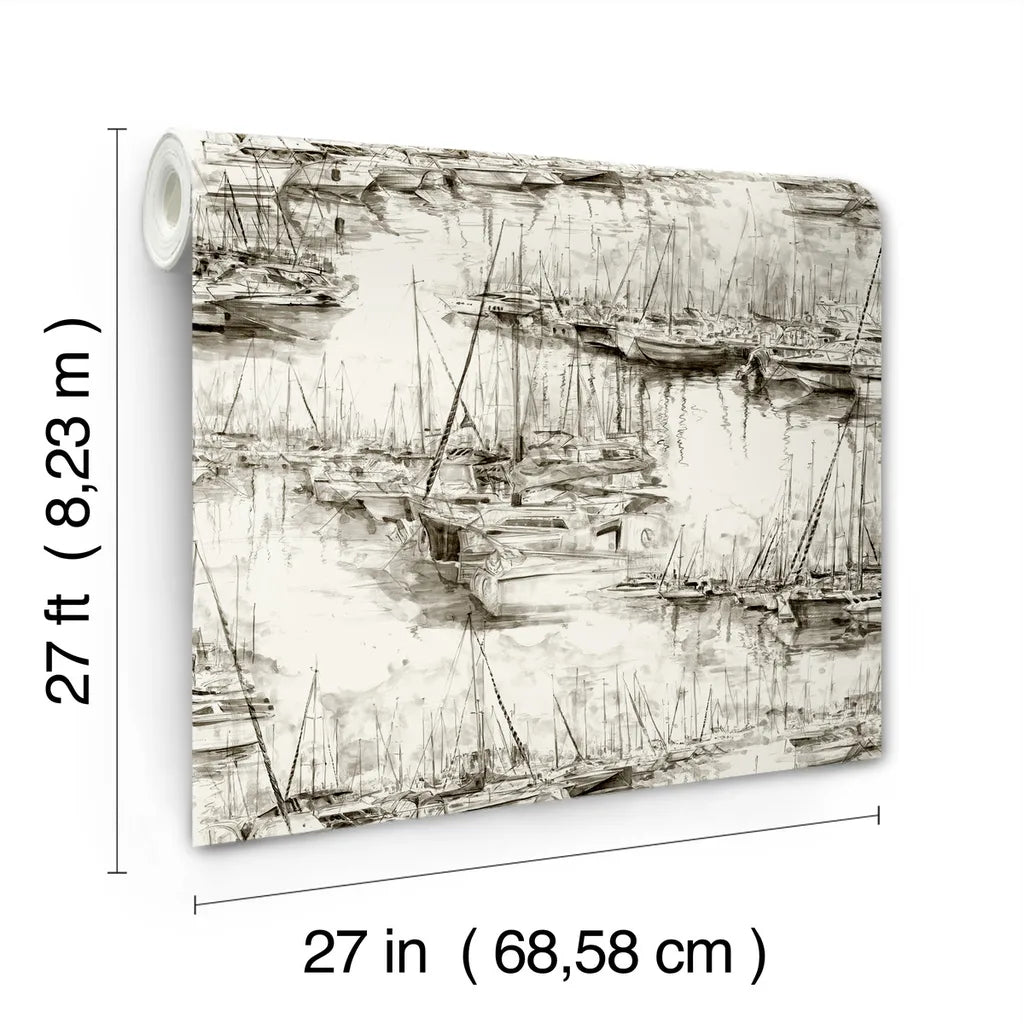 Yacht Club wallpaper roll dimensions and specifications - 4211-83512
