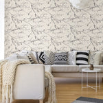 York Wallcoverings, York Wallpaper, SureStrip, Removable Wallpaper, Temporary Wallpaper, Easy Wallpaper, Wallcovering, Wall Covering, Norlander, Scandinavian wallpaper, Branch Wallpaper,NR1524,Winter Branches Wallpaper