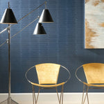 Split Level Wallpaper - Blue (60 SqFt) - Decor2Go Winnipeg