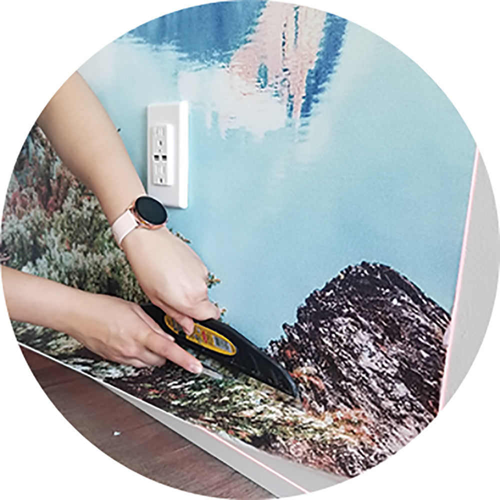 How to Install a Mural Wallpaper Installation Decor2Go Winnipeg